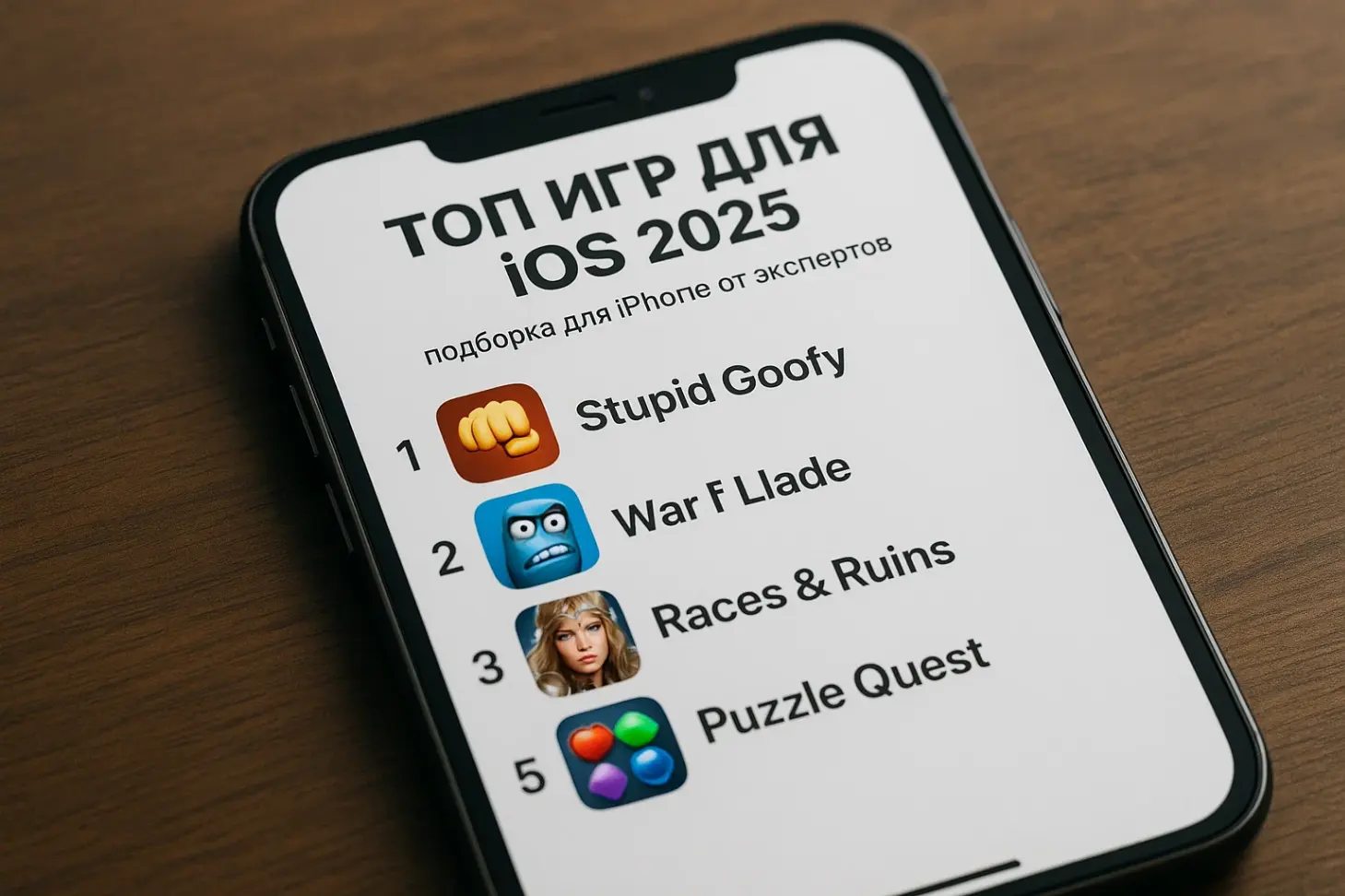 ТОП игр для iOS 2025: подборка для iPhone от экспертов