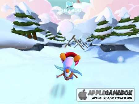 Club Penguin Sled Racer (Клуб пингвинов. Гонки на санках)