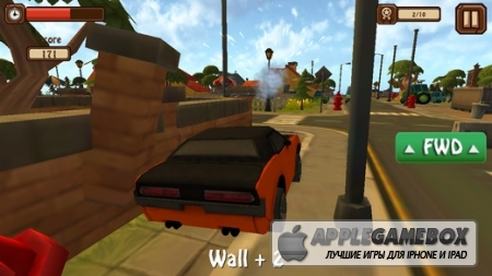 Classic Car City Smash 3D Pro