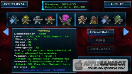 Space Bounties Inc. (strategy turn-based RPG)
